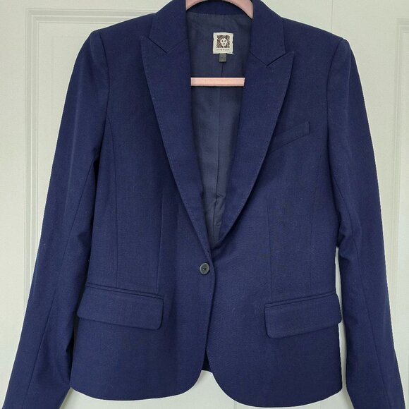 Anne Klein Navy Jacket - Picture 3 of 3